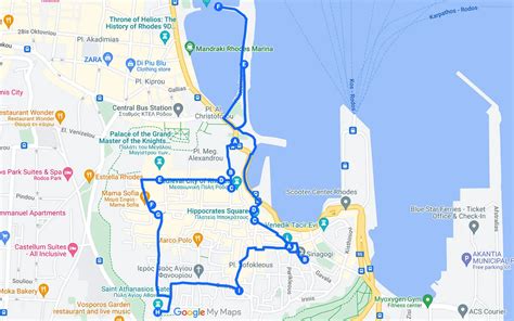 A Tour of the Old Town of Rhodes (Map Included!).